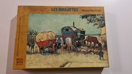 Puzzle Vincent Van Gogh Les Roulottes 500 pièces occasion