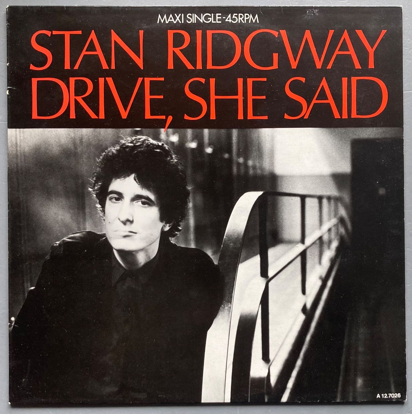 Schallplatten: STAN RIDGWAY - DRIVE, SHE SAID – Gebraucht aus Poliez-Pittet von Newtown-Records