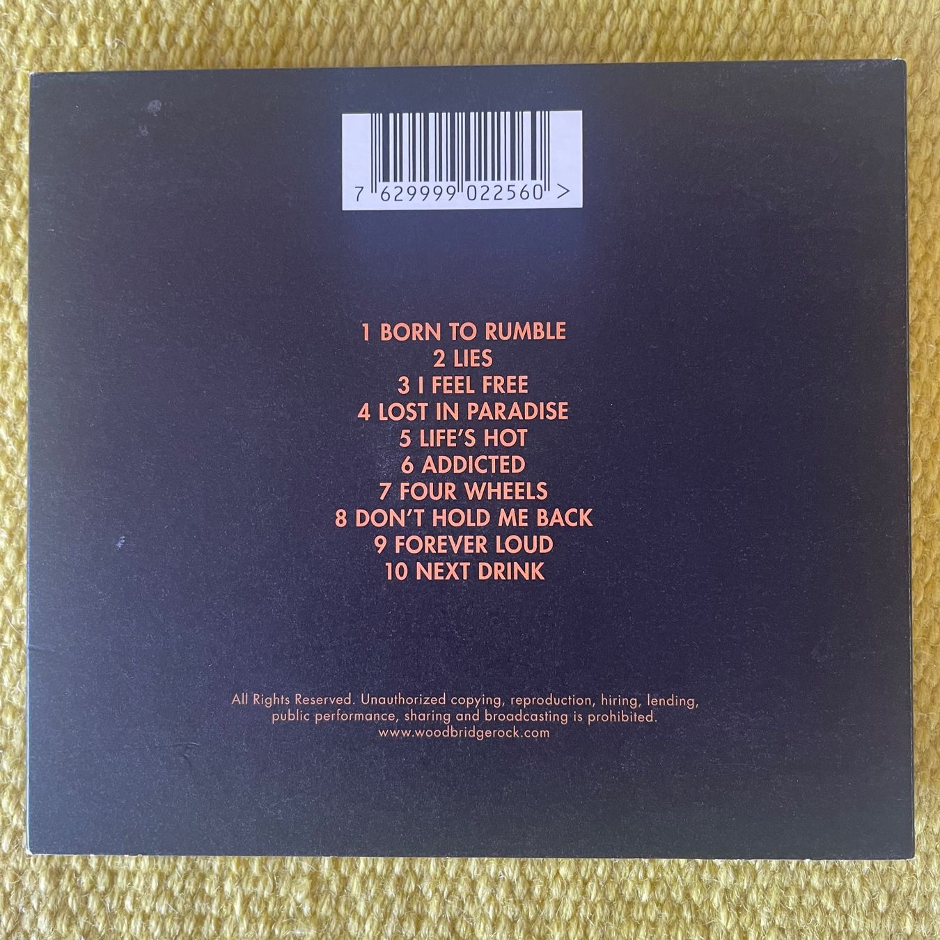 CDs: WOODBRIDGE-THE FIRE INSIDE (DIGIPACK) – Gebraucht aus Rorschacherberg von CD-Roli 1