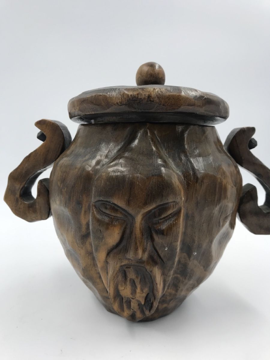 Barattoli: Tabatière - boîte en bois sculptée à la main – Nuovo (secondo la descrizione) da Genève venduto da Eric1823