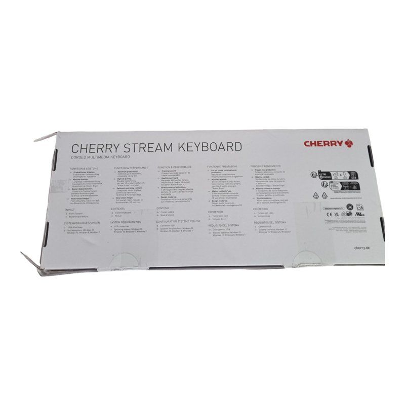 Tastaturen: CHERRY Stream Tastatur – Neu (gemäss Beschreibung) aus Wangen b. Olten von Restwert_Wangen 2