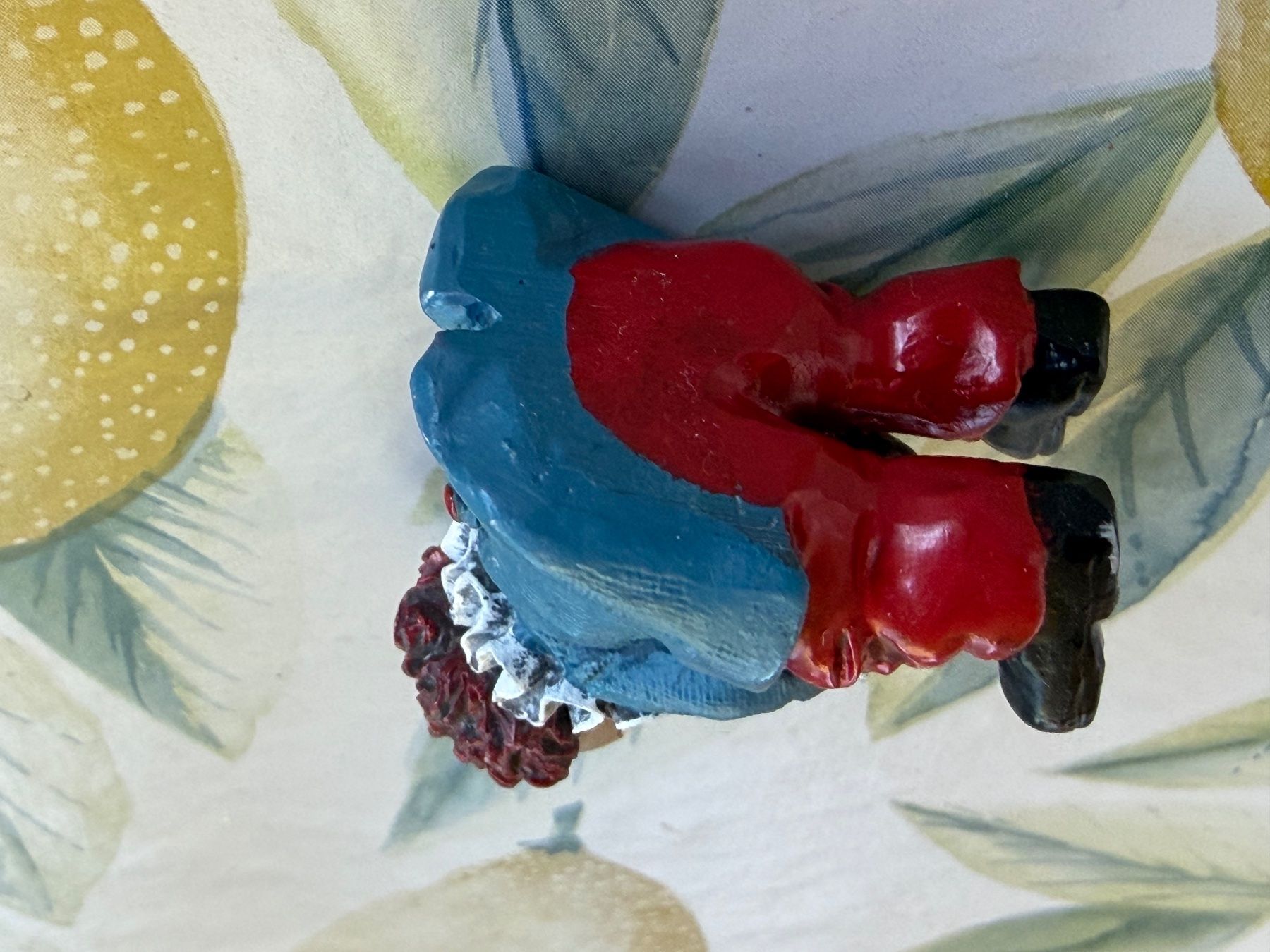 Figuren: Süsser kleiner Gilde Clown mit Blumenstrauss – Gebraucht aus Egg b. Zürich von Mogli93 4
