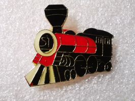 Ansteckpin 23: Dampflokomotive