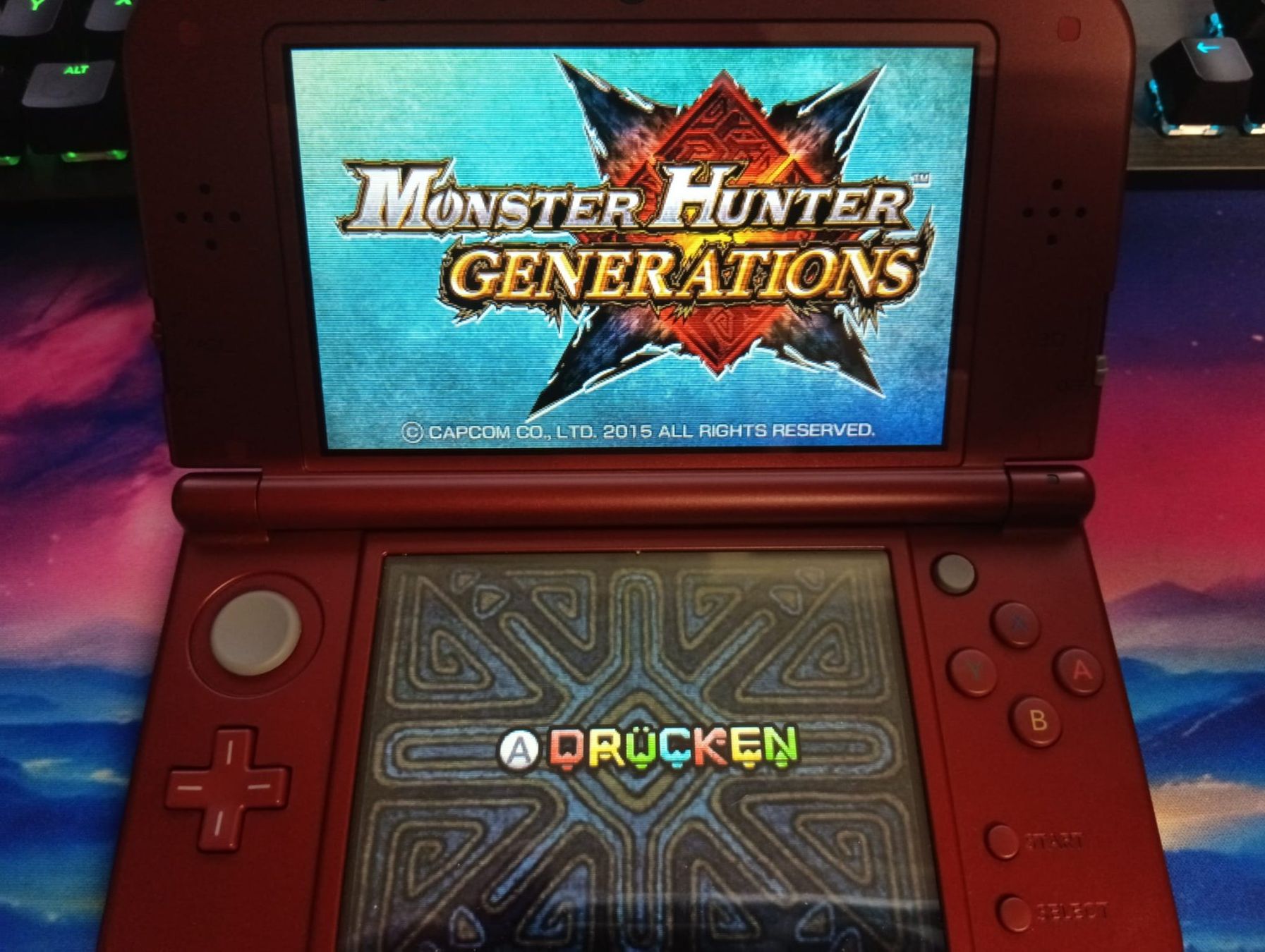 Nintendo Console: Nintendo New 3DS XL Monster Hunter Generations Konsole – Usato da Rotkreuz venduto da Donk63