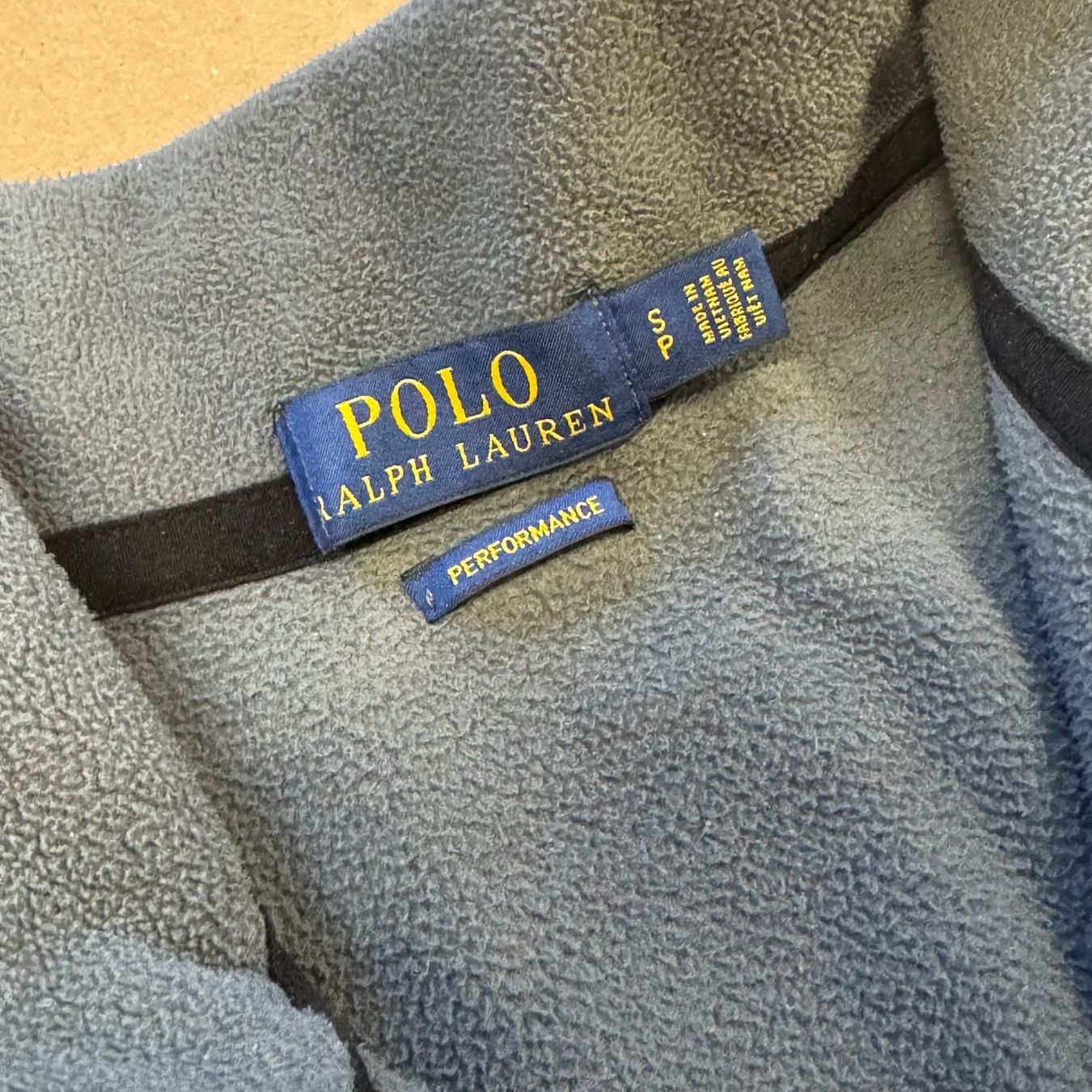 Polo Ralph Lauren Maglioni & Felpe: Polo Ralph Lauren performance grey fleece sweatshirt pull – Usato da St. Gallen venduto da sourced_limited 2