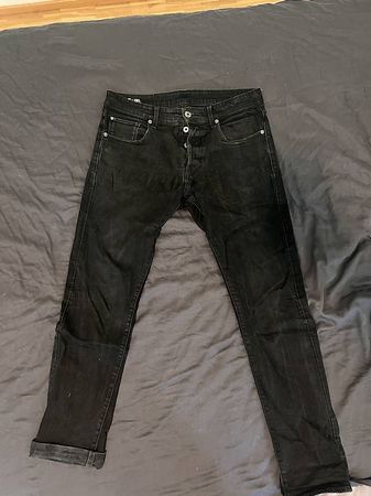 G Star 3301 Jeans schwarz 32