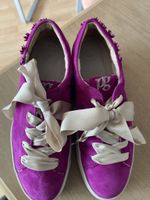  Sneaker Paul Green mit Blumen, Gr. 6