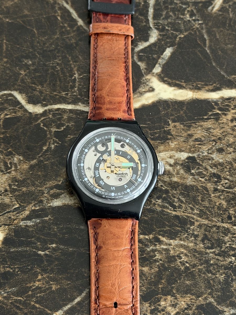 Swatch Orologi: SWATCH AUTOMATIC "Black Circles" Vintage 1992 – Usato da Fehraltorf venduto da flo0606 2