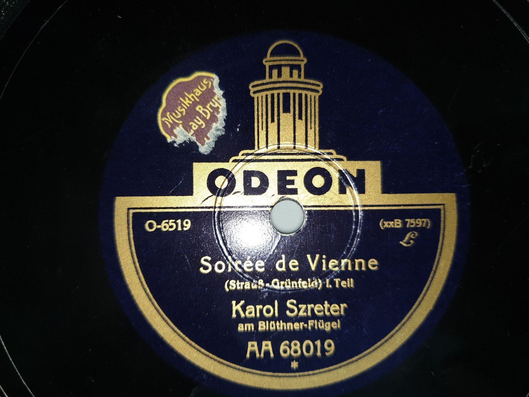 Dischi in vinile: ODEON Schallplatte Karol Szreter – Usato da Buchrain venduto da Baba-Jaga
