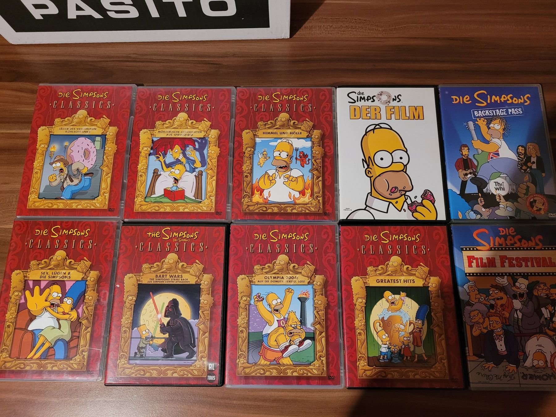 Tutti i DVDs: Die Simpsons Classics – Usato da Beinwil (Freiamt) venduto da Tourigny