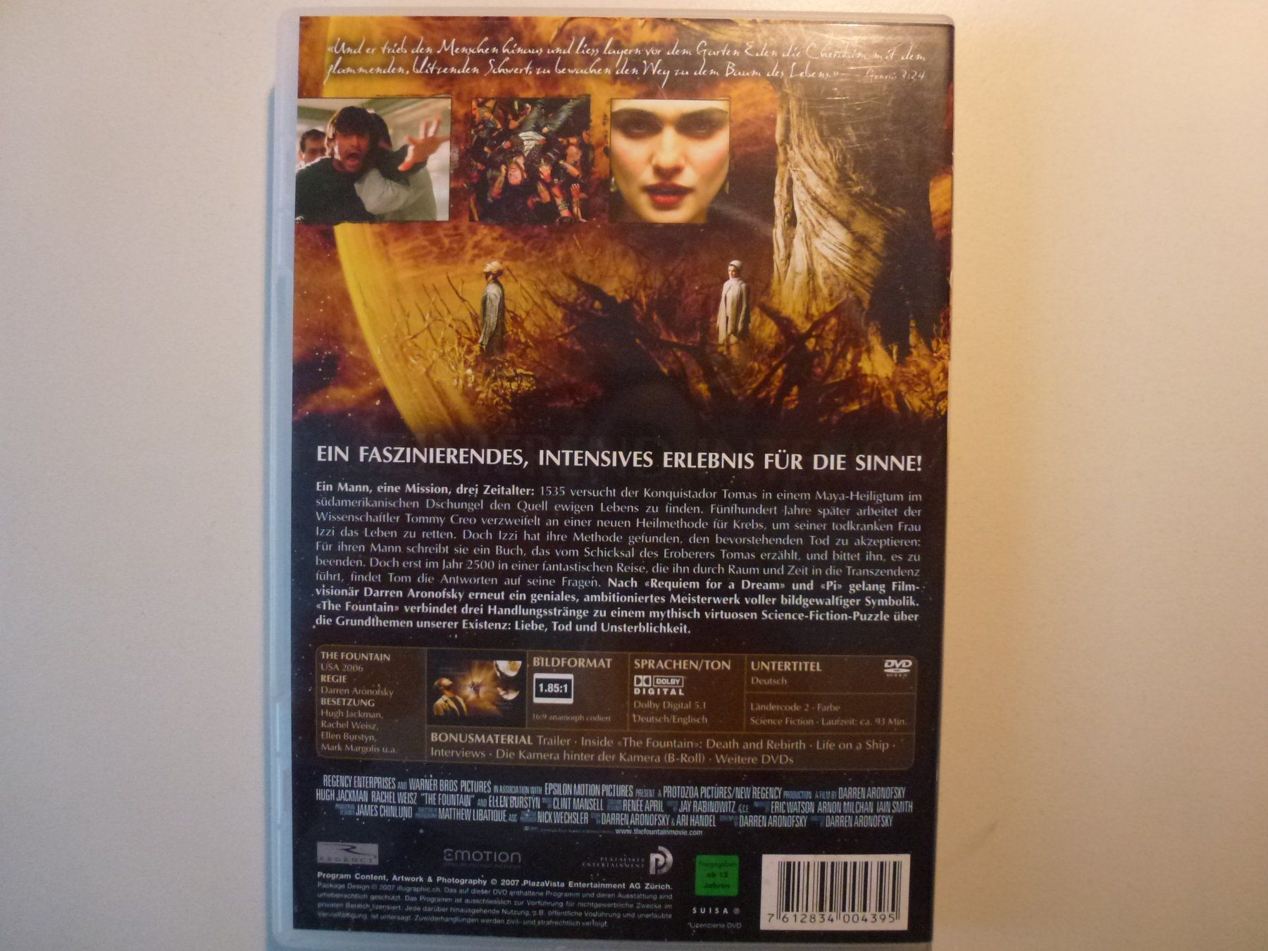 Tous les DVDs: The Fountain (DVD) – Neuf (Voir description) à Bern par Frebo 1