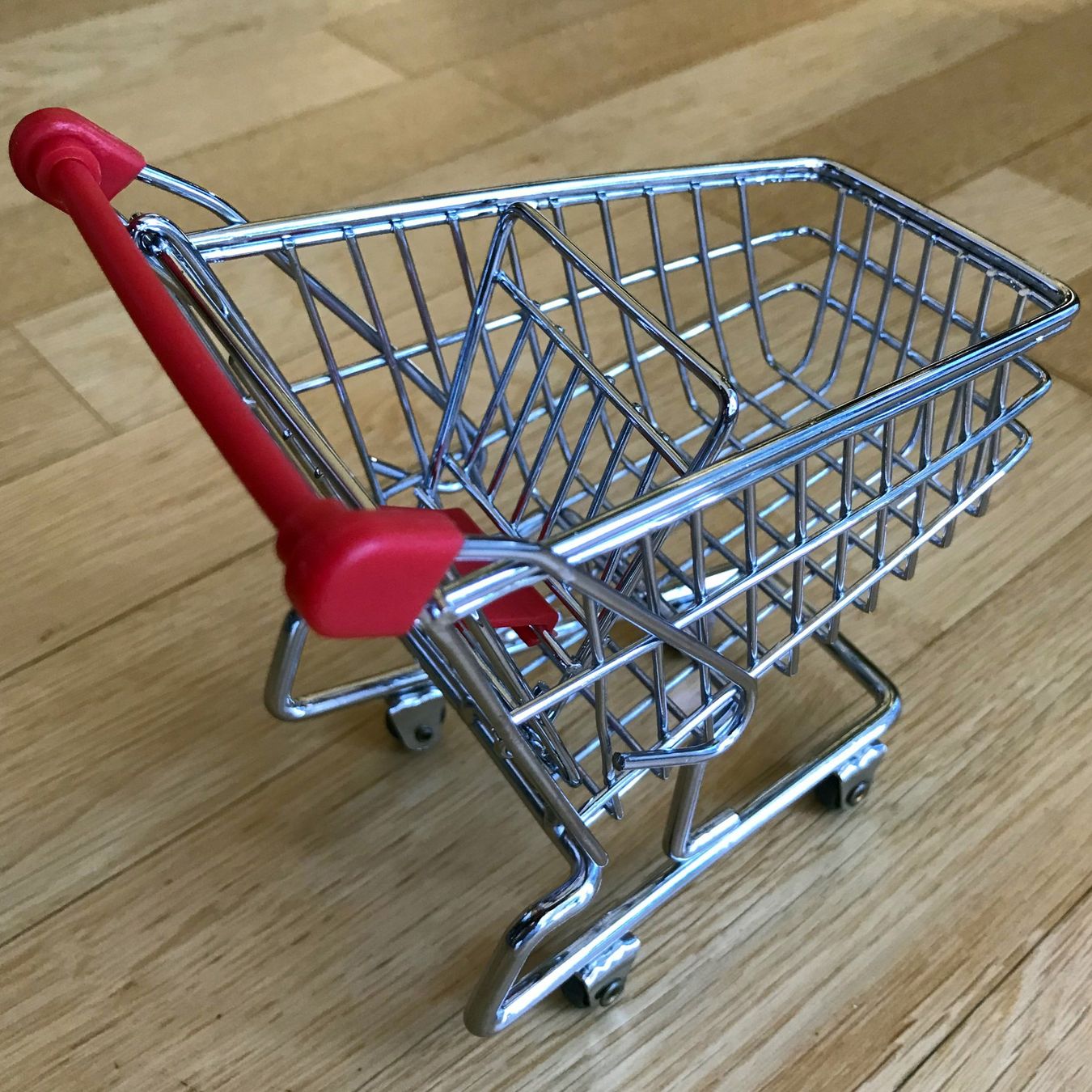 Giocattoli: Mini-Einkaufswagen, Deko, Chromstahl – Usato da Zürich venduto da pet_gcy9 2