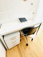 Schreibtisch/Arbeitstisch Weiss