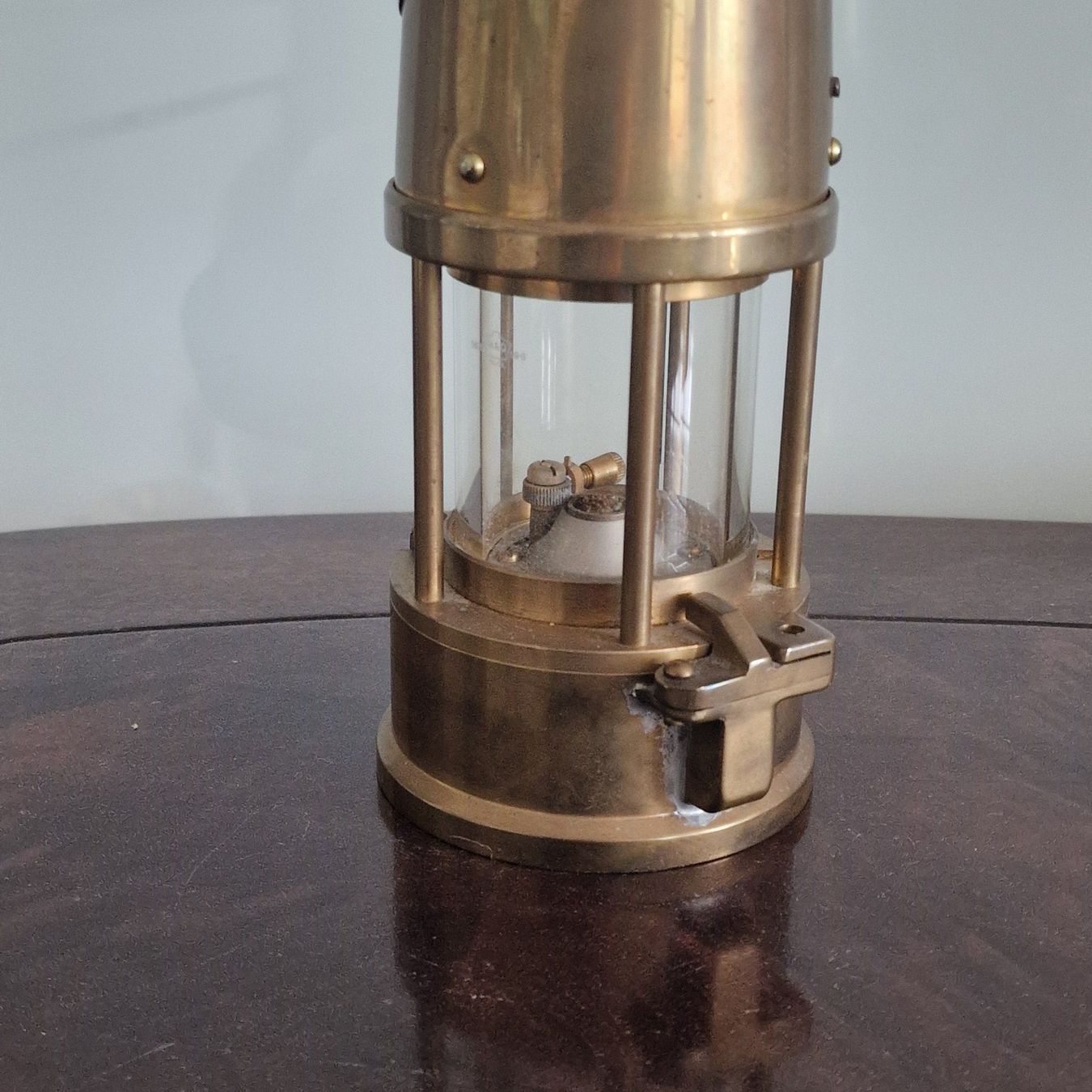 Lampade: Eccles Miners Antike Messing-Sicherheitslampe – Usato da Birr venduto da sen_sy55 3