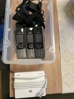 3xGigaset Mobilteile, 3xLadestation und Basisstation N510 IP