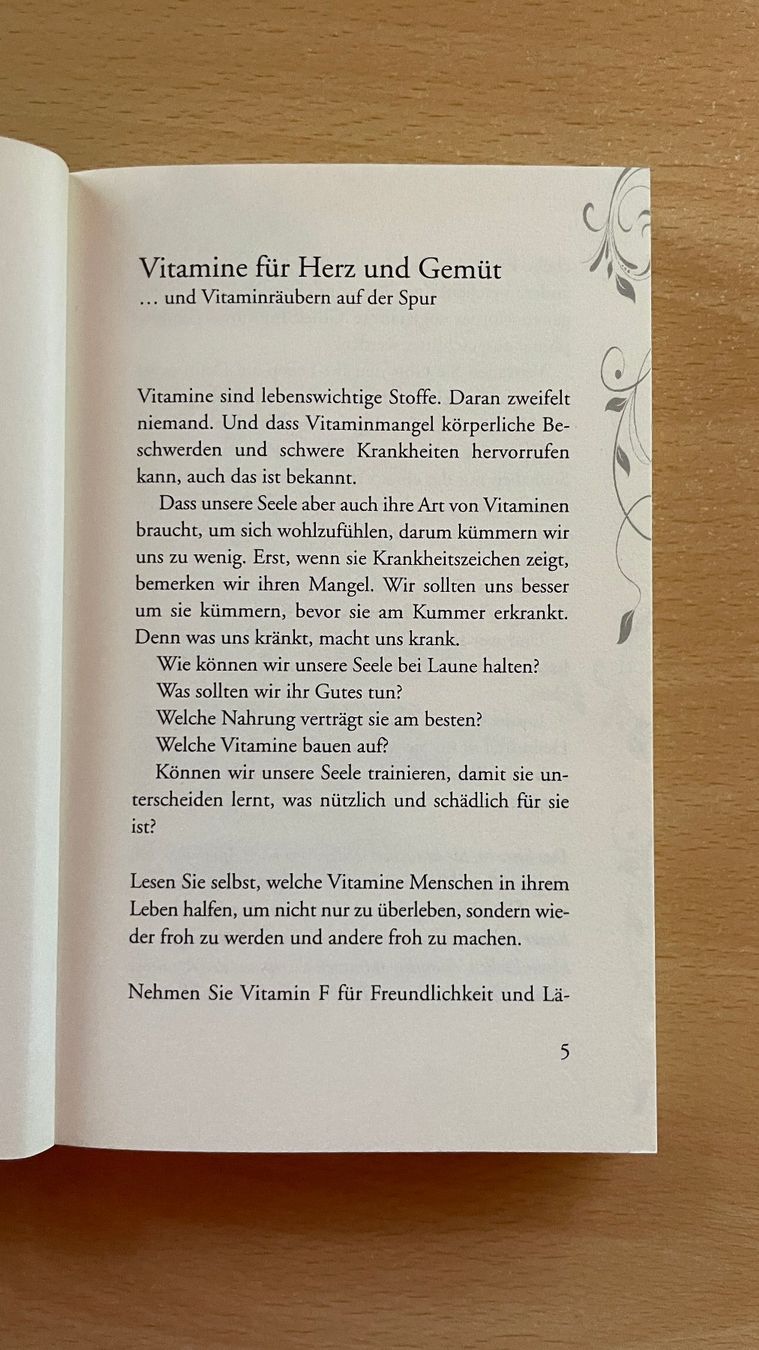 Libri: Vitamine für Herz und Gemüt – Usato da Glattfelden venduto da cybermaxx 2