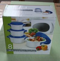 8 teiliges Mikrowellen-Topfset NEU