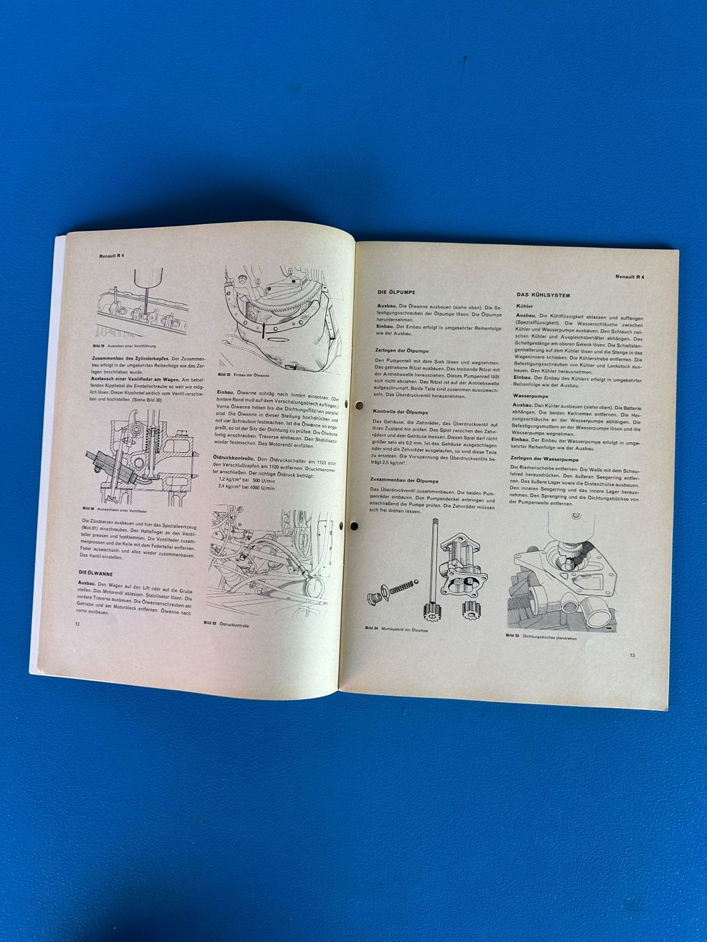 Livres: Reparaturanleitung  Renault 4 – D'occasion à Boswil par pavo1 4