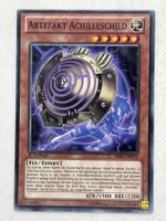 Artefakt Achilleschild Yu-Gi-Oh! Karte - Selten! Top!