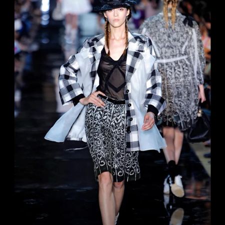 JOHN GALLIANO Spring 2012 Runway Collection Jacket new