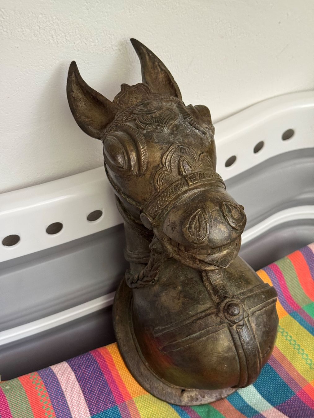 Skulpturen & Statuen: Antiker Bronze Kopf eines Pferdes – Gebraucht aus Rottenschwil von Rfeivel 4
