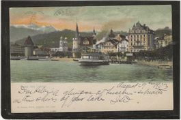 AK-PPC Gruss a. Luzern 31.08.03 San Franz. 13.09.03 [AKCH36]