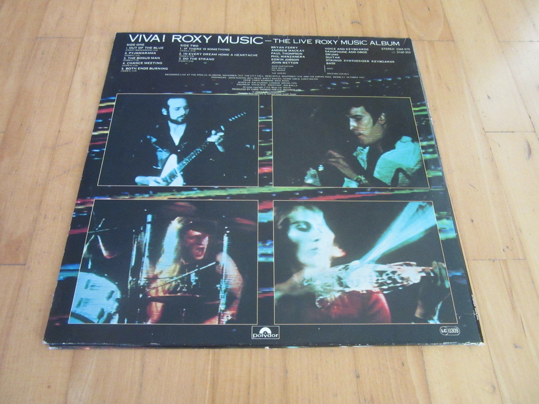 Dischi in vinile: Langspielplatte ROXY MUSIC - VIVA ! – Usato da Degersheim venduto da Tforelle 1