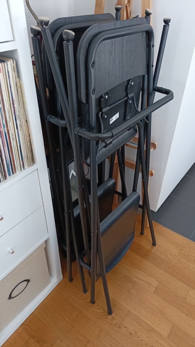 Ikea Tabourets: IKEA Barhocker Franklin Black 4x – D'occasion à Glarus par tale1991 4