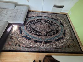 Grosser Teppich im Orientstil (Kashan-Design) - 250 × 370 cm