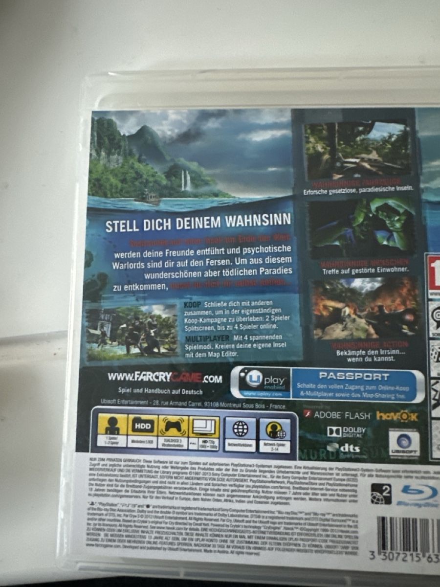 Giochi: Far Cry 3 PS3 Spiel gute Zustand – Usato da Basel venduto da Sergen96 2