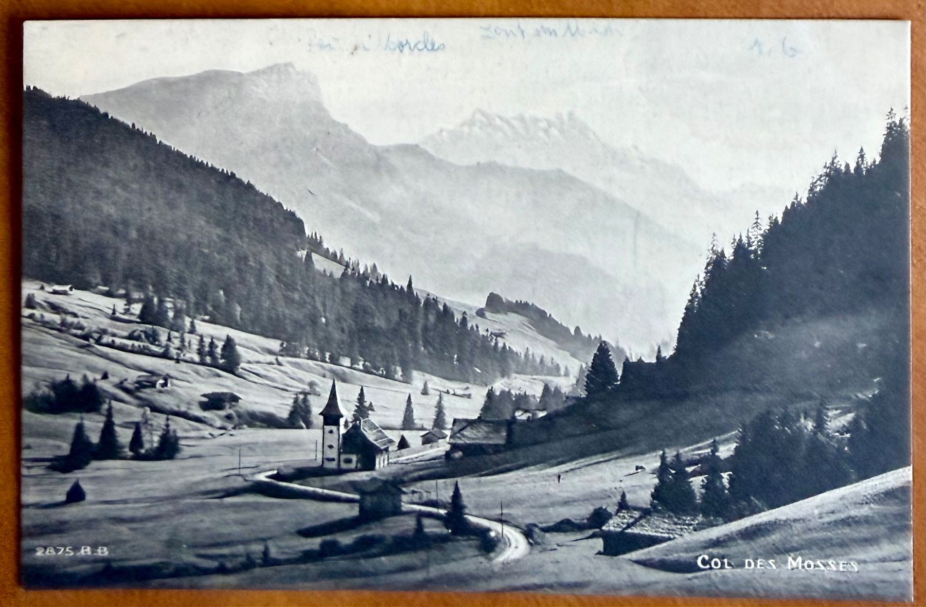 Cartoline postali: Col des Mosses - Belle carte ancienne – Usato da Lutry venduto da Ediego