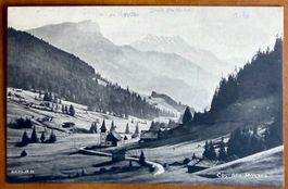 Col des Mosses - Belle carte ancienne