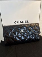 CHANEL Classic Portemonnaie Lackleder * Full-Set