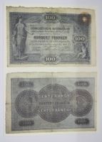 100 Franken Note 1907 Nachdruck