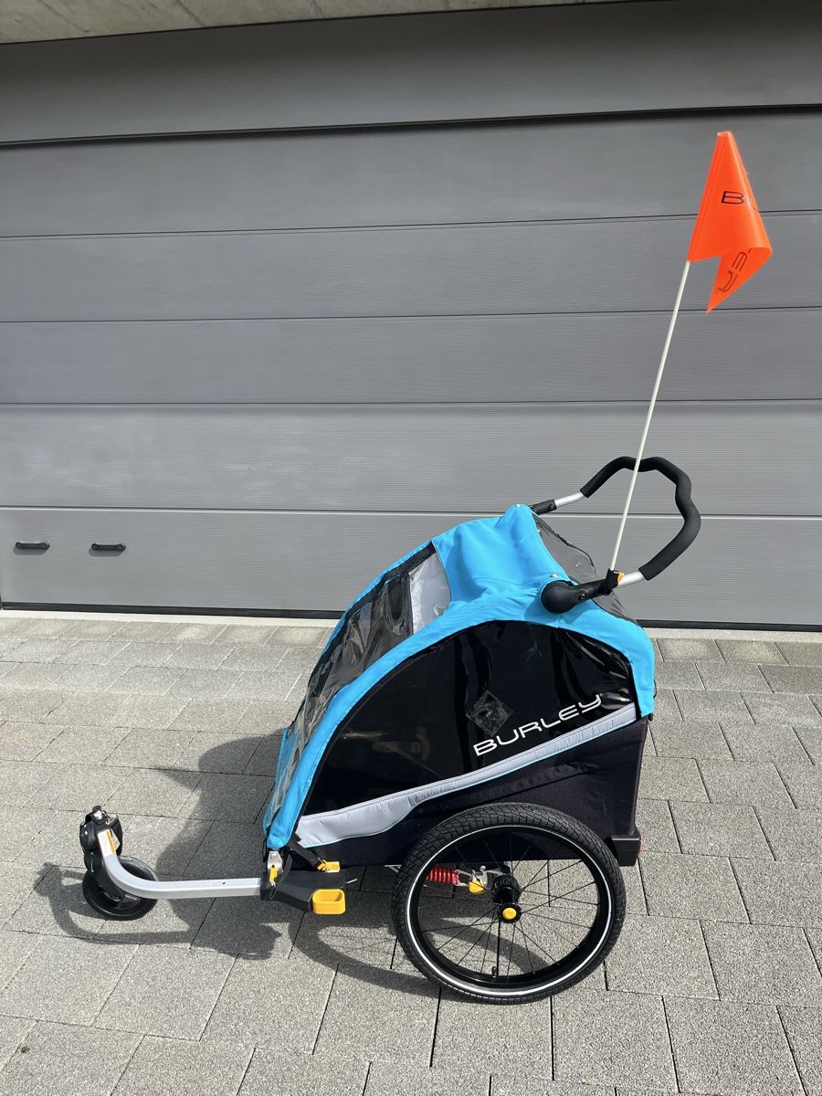 Burley Rimorchi: Roue jogger pour remorque Burley D'Lite double – Usato da Tafers venduto da gen_9jsb 2