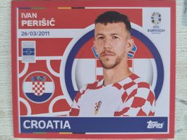 Topps Perisic Kroatien Nr. 14 EM 2024 Sticker