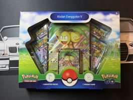 Pokémon GO Alolan Exeggutor V 4 Booster Packs 1 Promo Card