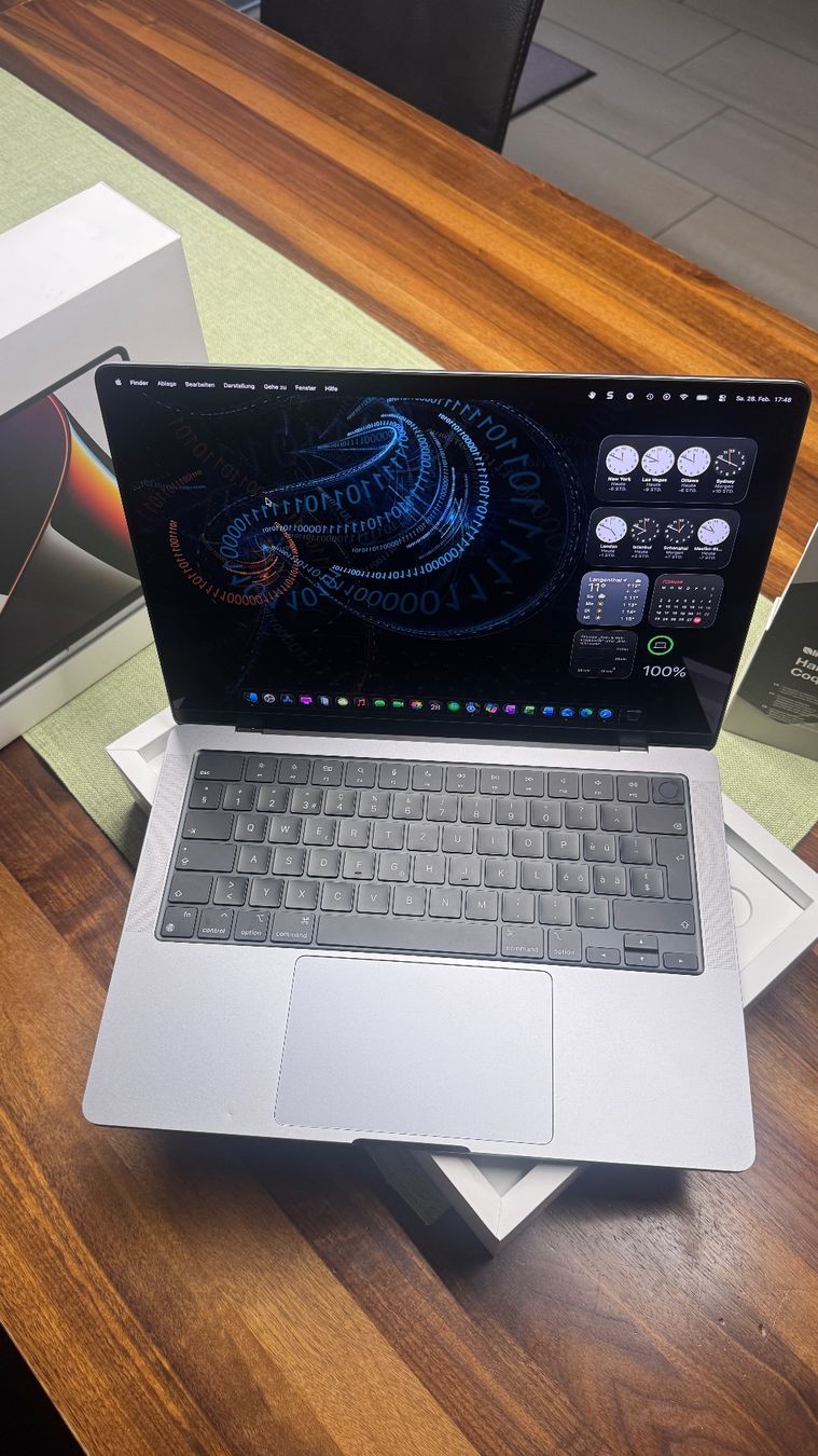 Apple Notebook: MacBook Pro M1  (14", 2021/ 32GB/ 1TB / TOP – Usato da Langenthal venduto da LO-RI-17-11 2