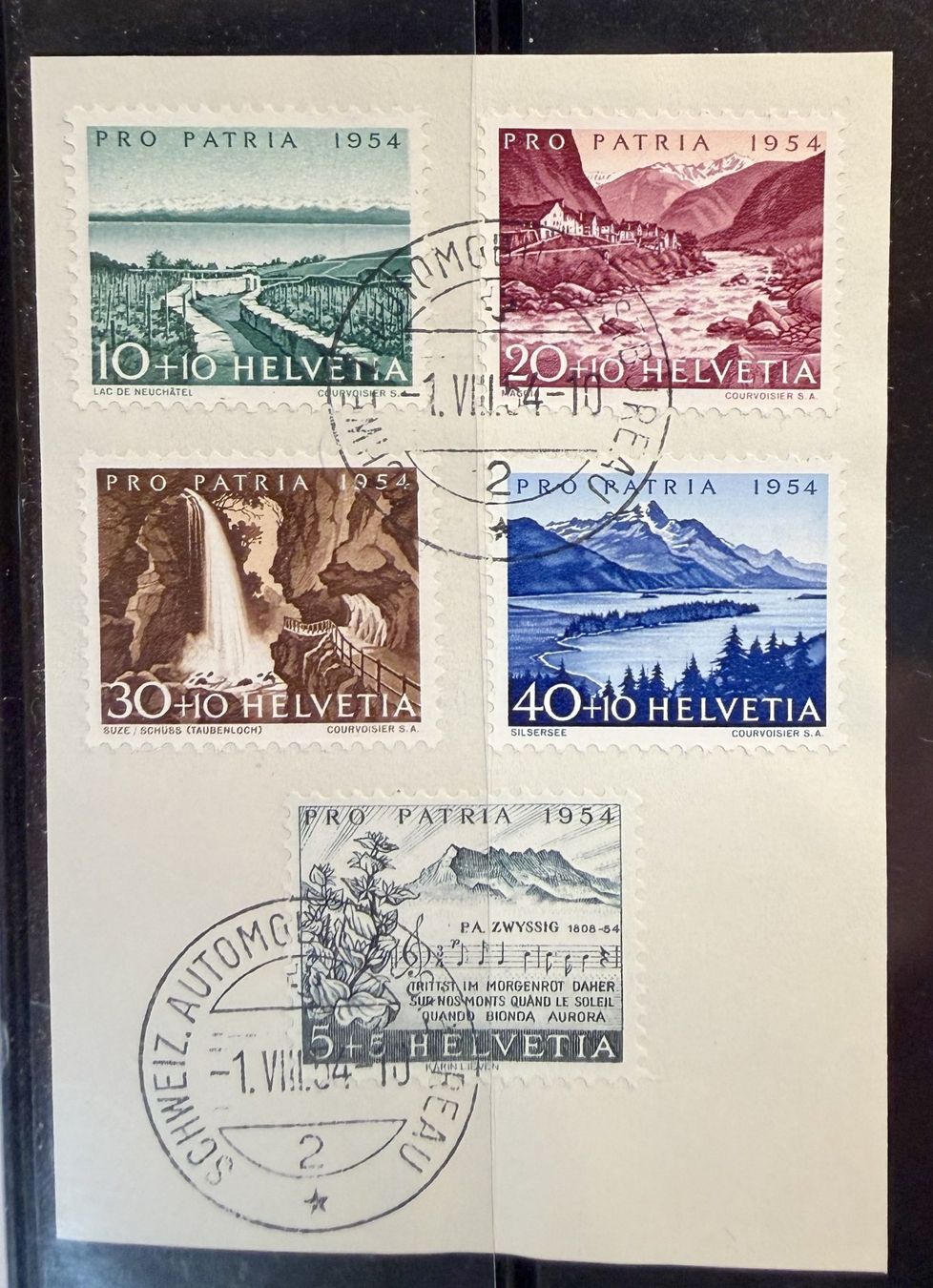Tutti i francobolli: PP 15 Briefstücke Kat.ca. 150.- – Usato da Steinhausen venduto da yukon26 3