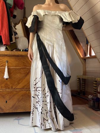 Kostüm Rigoletto Komische Oper Berlin Ballkleid Antik