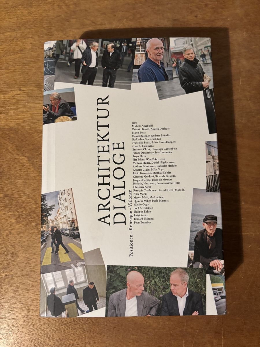 Libri: Architektur Dialoge. Niggli – Usato da Zürich venduto da WWehrle