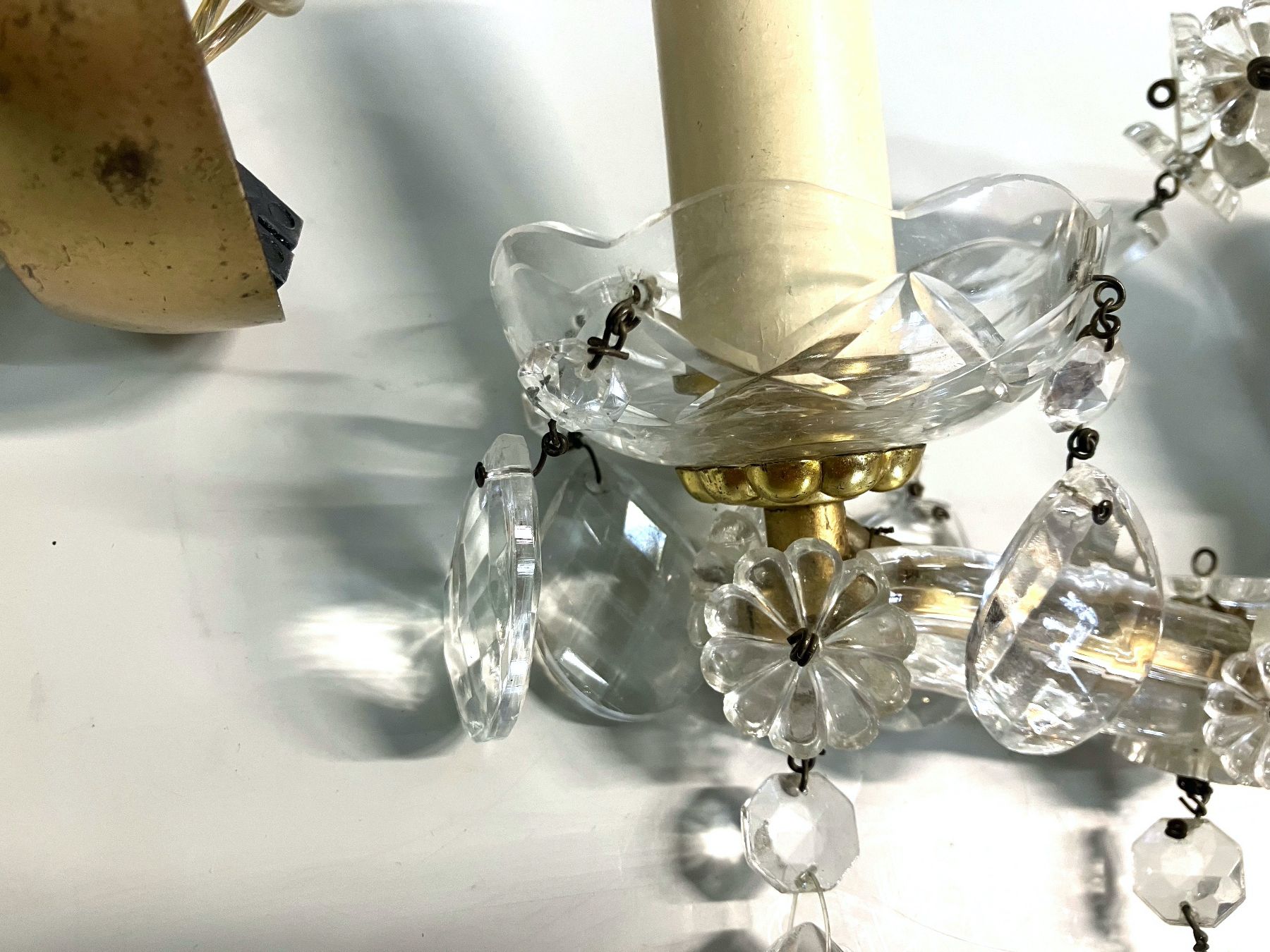 Lampade: Kristall Wandapplicken Paar – Usato da Horw venduto da luzernicus 4