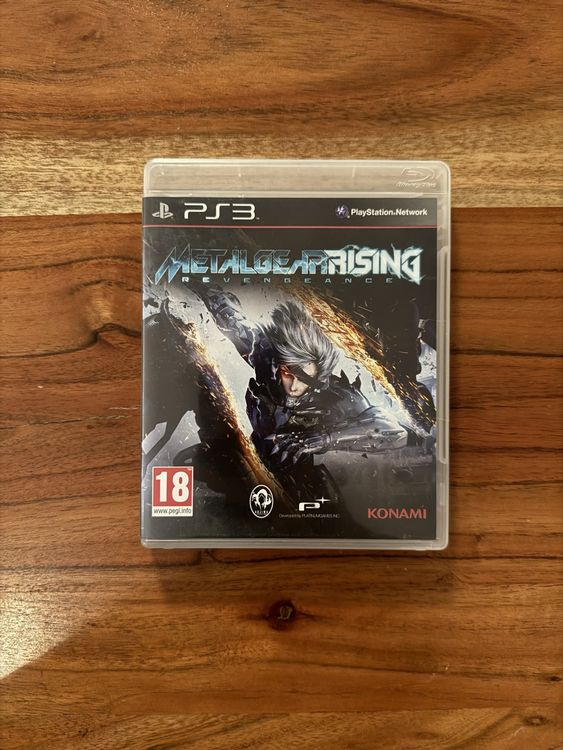 Jeu PS3 Metal Gear Rising: Revengeance NEUF Sous Blister Scellé - Version FR VF