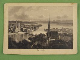 17 FOTOS ZÜRICH NACH STICHEN UM 1870