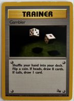 Pokémon Gambler 60/62 Fossil EN 1999 WOTC Vintage