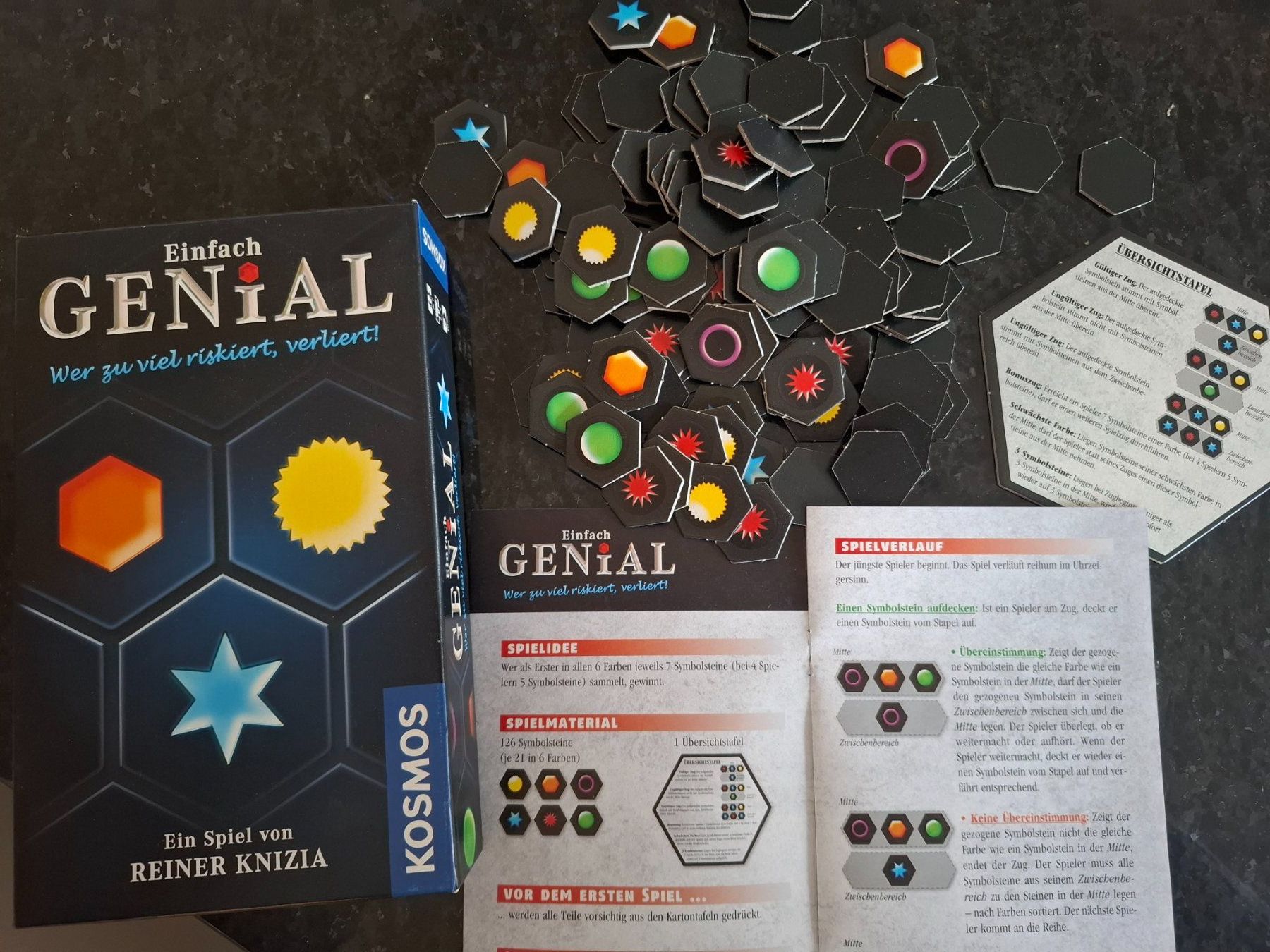 Kosmos Spiele: Kosmos Spiel: "Einfach Genial" ab 7 Jahren – Gebraucht aus Grüningen von jadranko 1