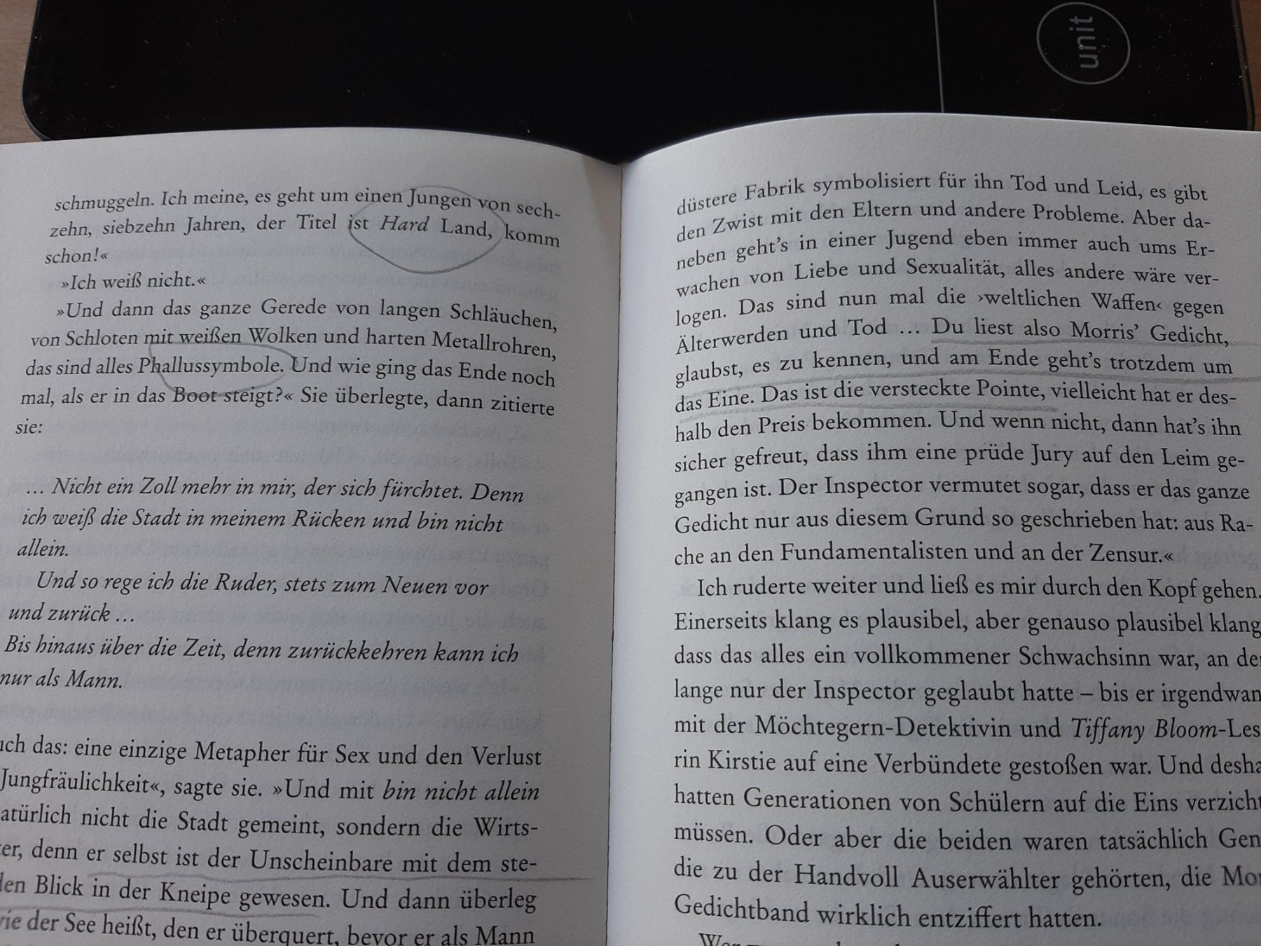 Libri: Hard Land von Benedict Wells – Usato da Wünnewil venduto da Bear78 3