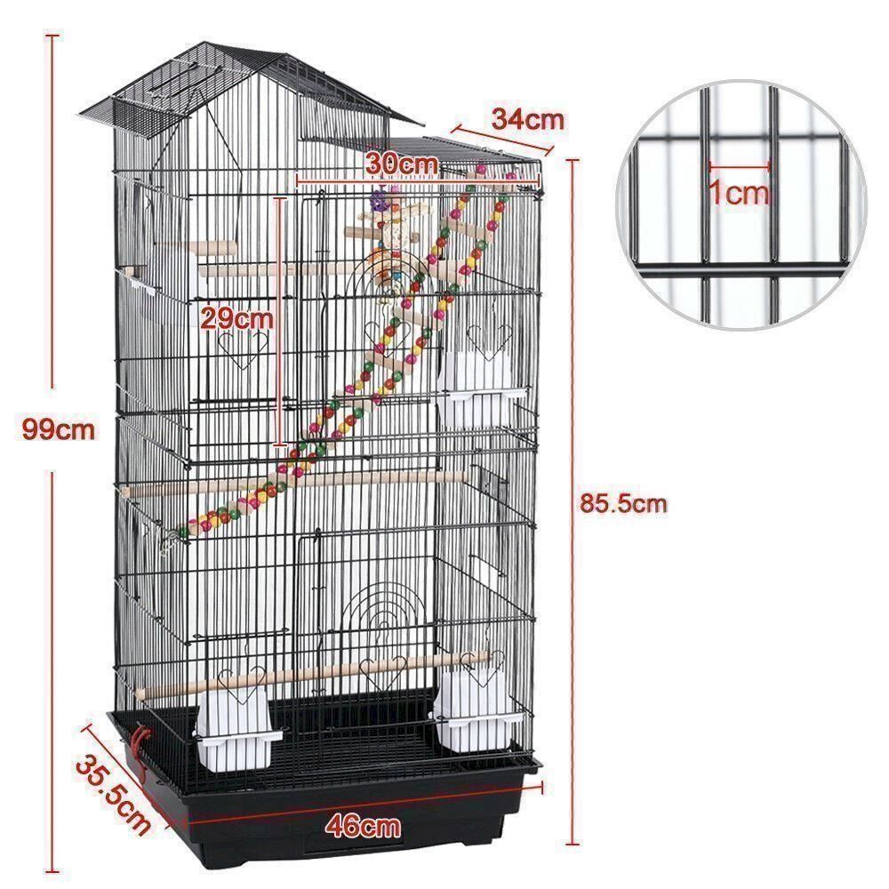 Vogelhäuser: Yaheetech Vogelkäfig Wellensittich – Neu und originalverpackt aus Bottighofen von zaap 1