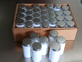 35 Kunststoff-Aufbewahrungsdosen 100 ml mit Schraubdeckel