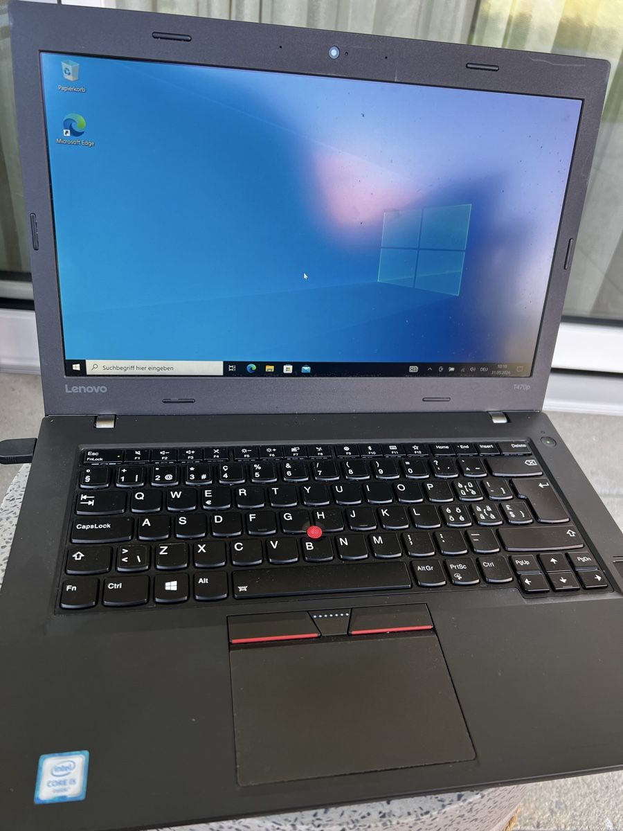 Lenovo Notebook: Lenovo Thinkpad T470p Touchscreen i5 Windows 10 Pro – Usato da Döttingen venduto da Swissquisite